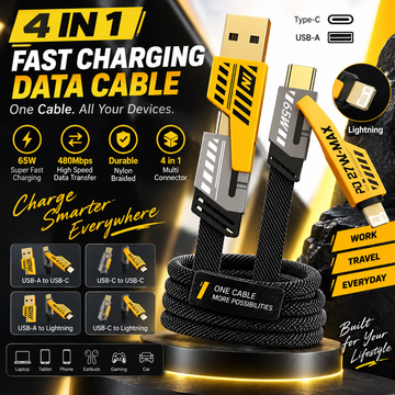 4 in 1 Charging Cable