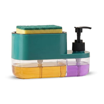 Multipurpose Liquid Soap Dispenser for Kitchen & Bathroom