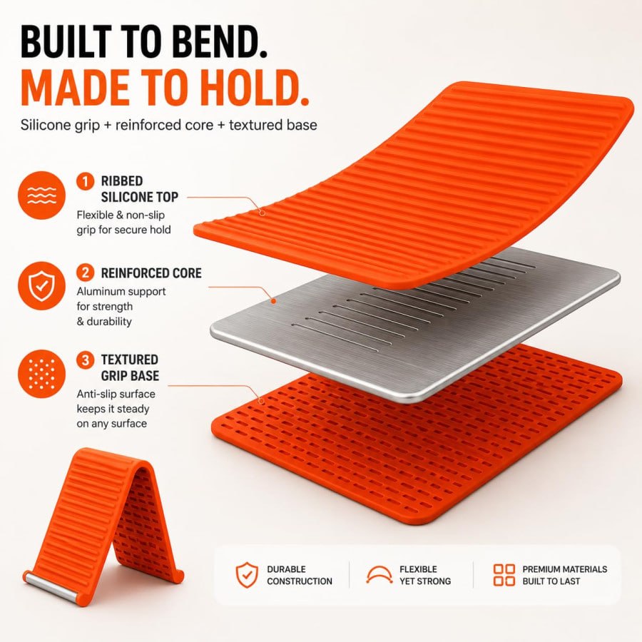 Foldable Silicone Phone Stand